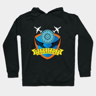 Best design aerospace engineering logo aircraft engineers Hoodie